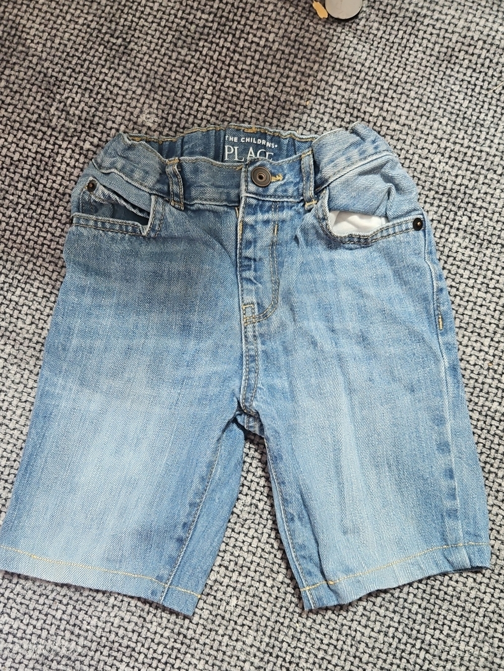 The Children's Place Light Wash Denim Shorts